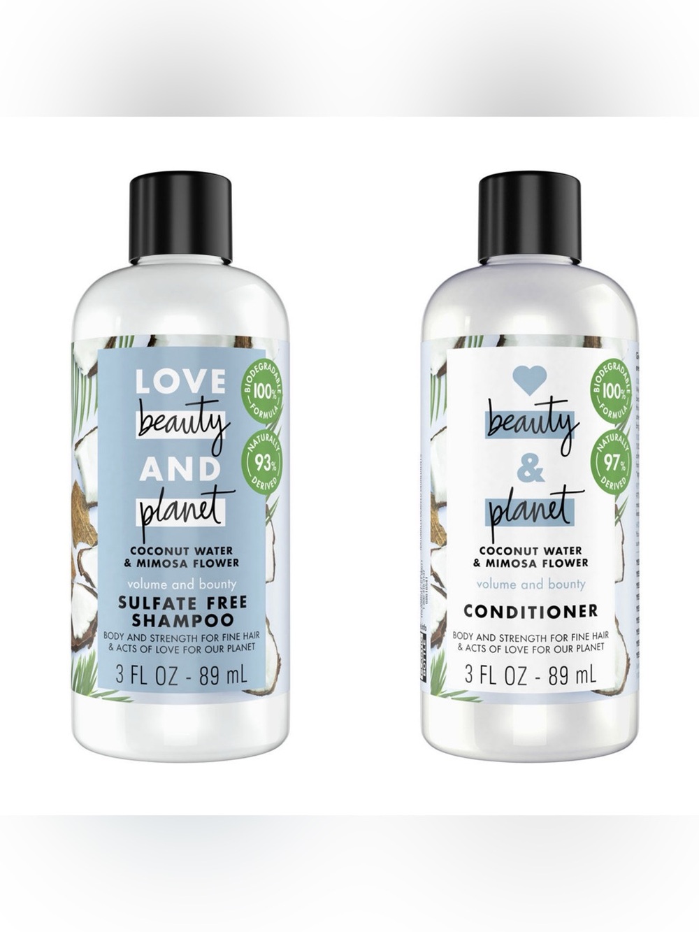 Love Beauty And Planet Shampoo & Conditioner